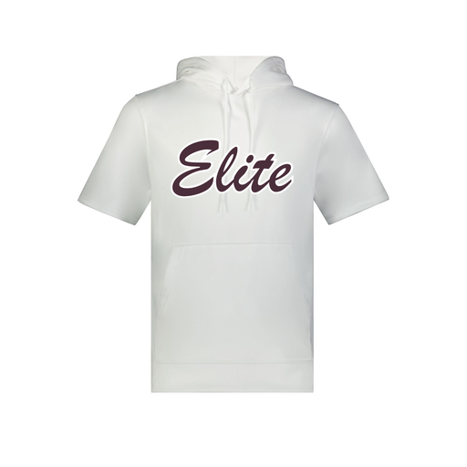 [6871.005.S-LOGO3] Men's Dri Fit Short Sleeve Hoodie (Adult S, White, Logo 3)
