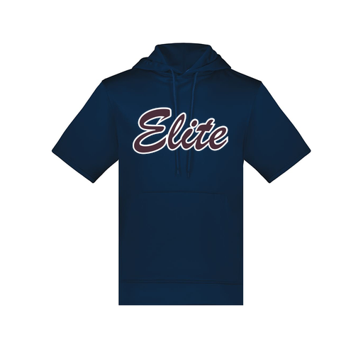 [6871.065.S-LOGO3] Men's Dri Fit Short Sleeve Hoodie (Adult S, Navy, Logo 3)