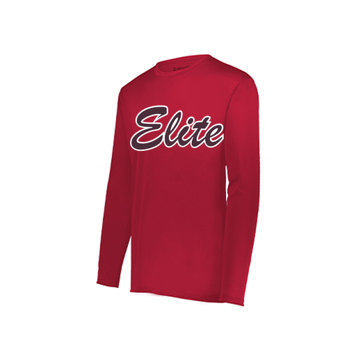 [222822.083.XS-LOGO3] Men's LS Smooth Sport Shirt (Adult XS, Red, Logo 3)