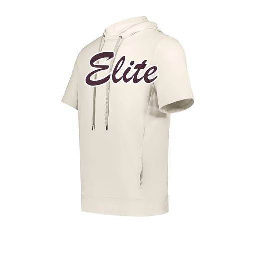 [222605-WHT-YS-LOGO3] YOUTH VENTURA SOFT KNIT SHORT SLEEVE HOODIE (Youth S, White, Logo 3)