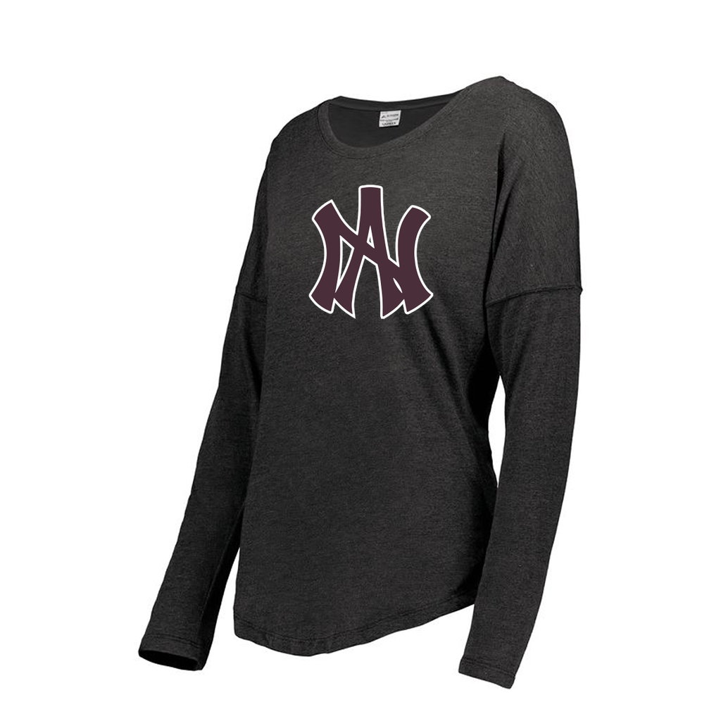 Decker Women's Tri-Blend T-Shirt - Long Sleeve